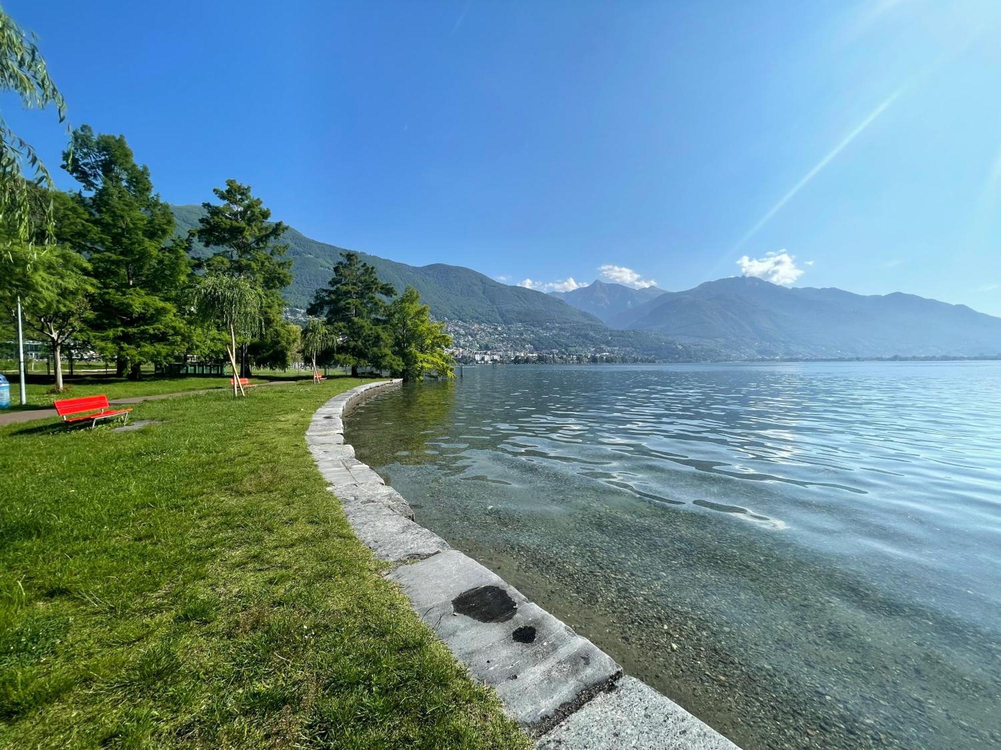 Apartamento Locarno: Casa Lido Exterior foto